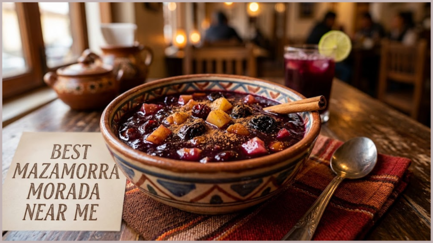 best mazamorra morada near me