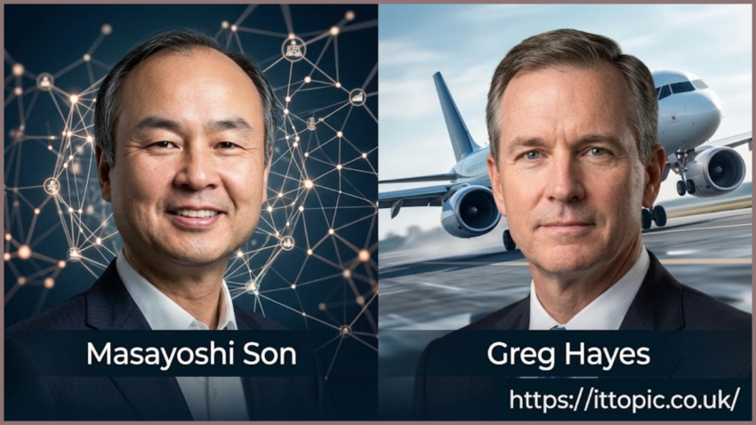 masayoshi son and greg hayes